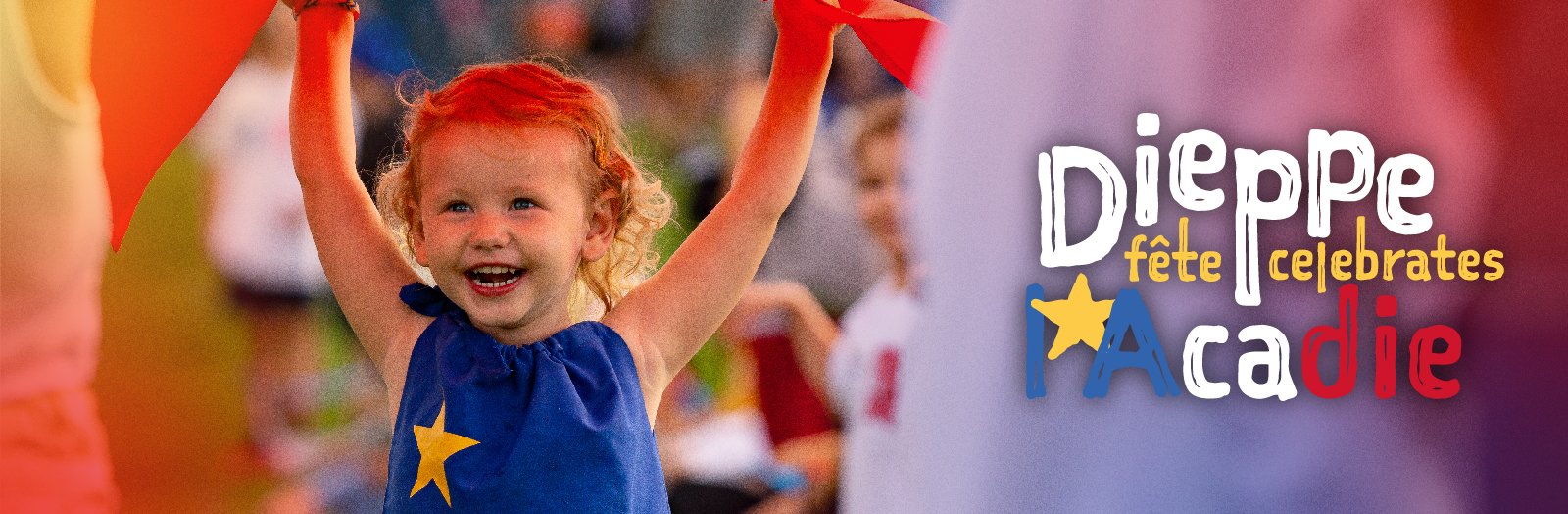  Acadian Day logo with a child