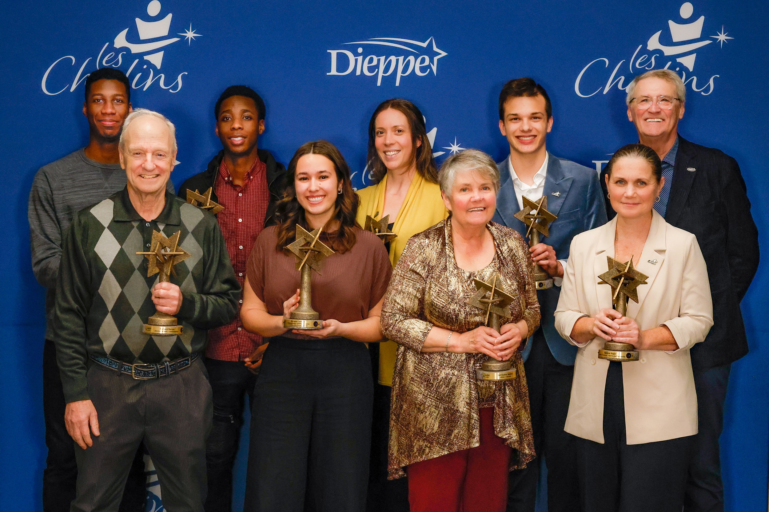 Group picture of award winners