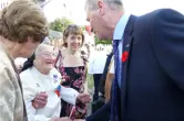 Maire Yvon Lapierre et Soeur Agnès-Marie Valois / Mayor Yvon Lapierre and Sister Agnès-Marie Valois