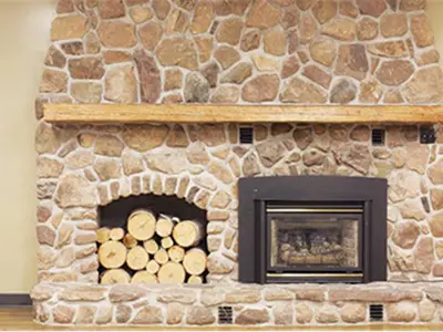 Fireplace room