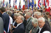 Maire Yvon Lapierre en compagnie de dignitaires lors de la cérémonie du Raid / Mayor Yvon Lapierre with dignitaries during the Raid ceremony