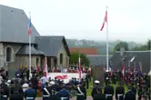 Cérémonie à Pourville-sur-Mer / Ceremony at Pourville-sur-Mer